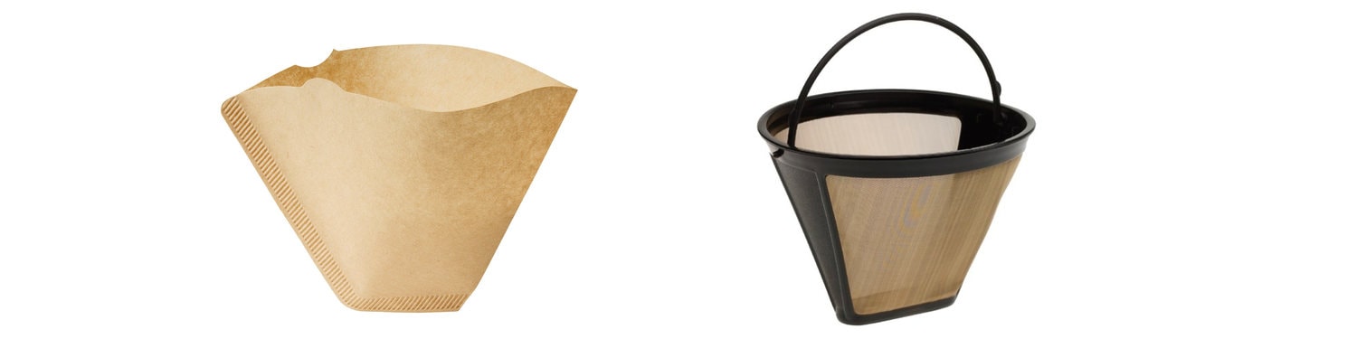 Filtros de papel desechables vs Filtros permanentes (reutilizables) ¿Cuál es mejor para nuestra cafetera?