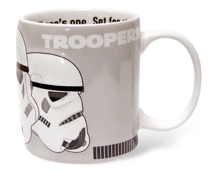 Taza de desayuno, diseño Soldado Imperial de Star Wars en 2D (Zeon) Taza de desayuno, diseño Soldado Imperial de Star Wars en 2D (Zeon)