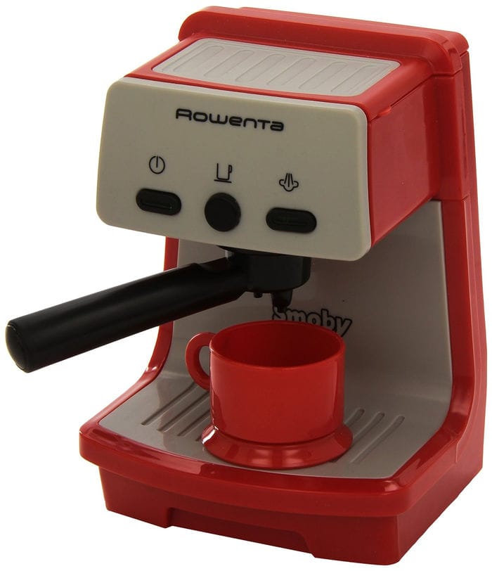 Smoby 24802 Rowenta Espresso - Cafetera de juguete con accesorios