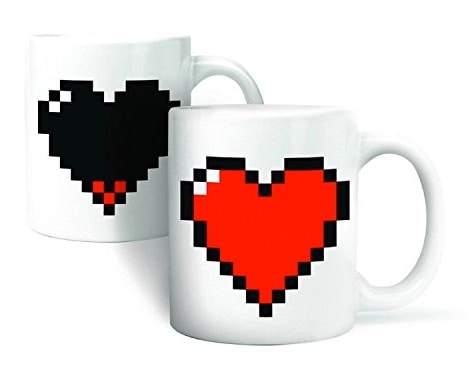 Un juego de tazas de café perfecto para regalar el Día de San Valentín: taza Cozyswan Alat