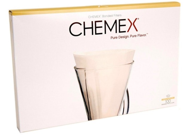 Los mejores filtros para cafeteras Chemex: Filtros blanqueados