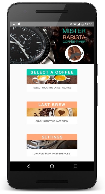 3 aplicaciones para Android imprescindibles si te gusta el café: Mr Barista