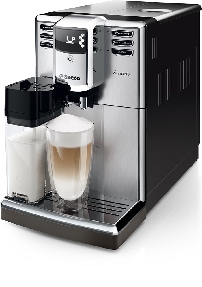 Las mejores cafeteras espresso automáticas de 2017 y 2018: Saeco HD8917/01
