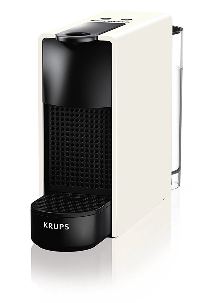 Krups Nespresso Essenza Mini - Cafetera, potencia 1450 W, color blanco