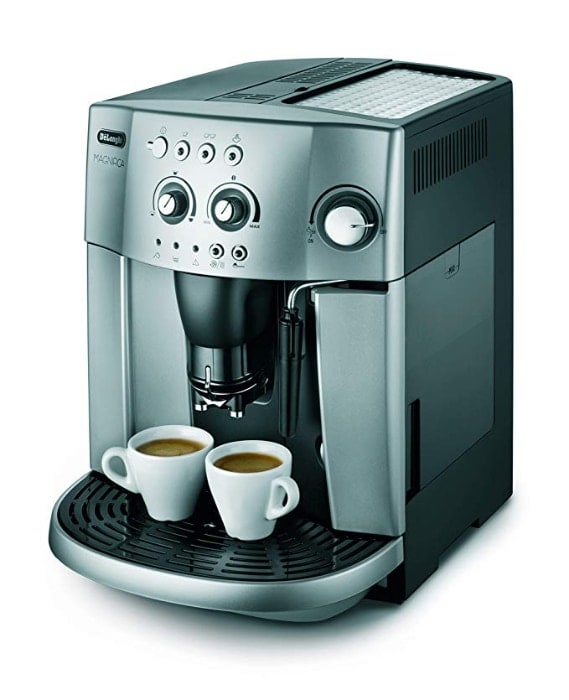 De'longhi Magnifica Esam 4200.S - Cafetera superautomática, 1450w, sistema cappuccino, capacidad 1,8l, 15 bares presión, plateado