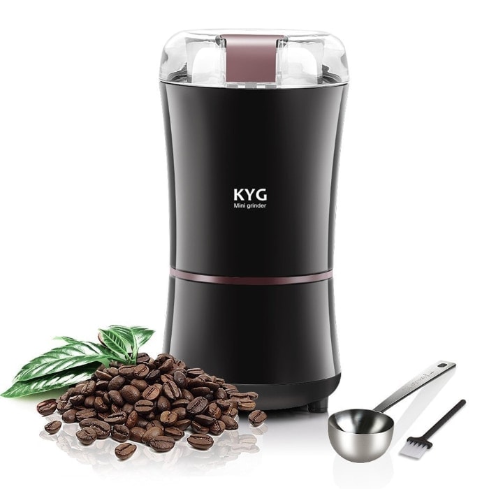 Mejor molinillo de café por menos de 20 euros: Molinillo eléctrico de café y semillas de KYG