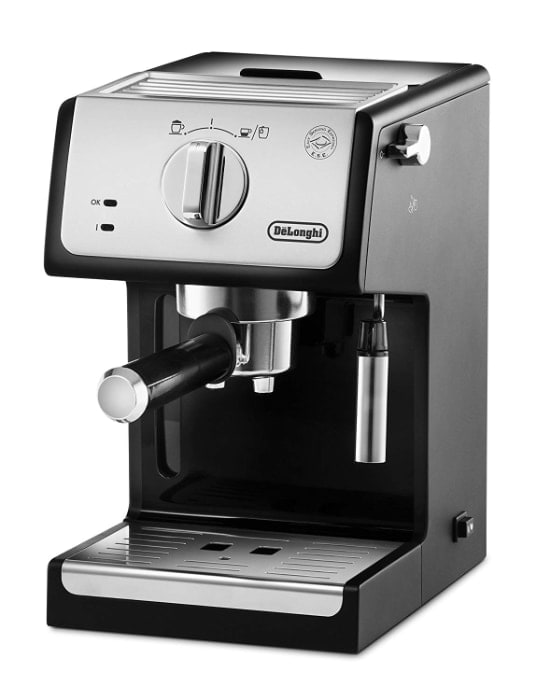 Las mejores cafeteras espresso manuales de 2019: De'longhi ECP33.21 - Cafetera espresso