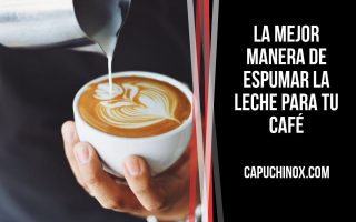 ¿Cómo puedes espumar la leche para tu café como si fueras un profesional?