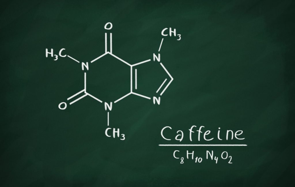 formula química cafeina