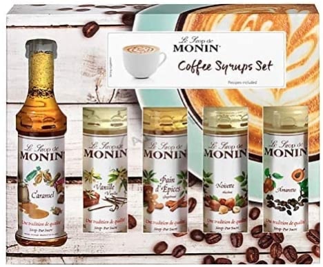 Siropes para café de Monin - Speciality Coffee Syrup Set - 5 x 50ml