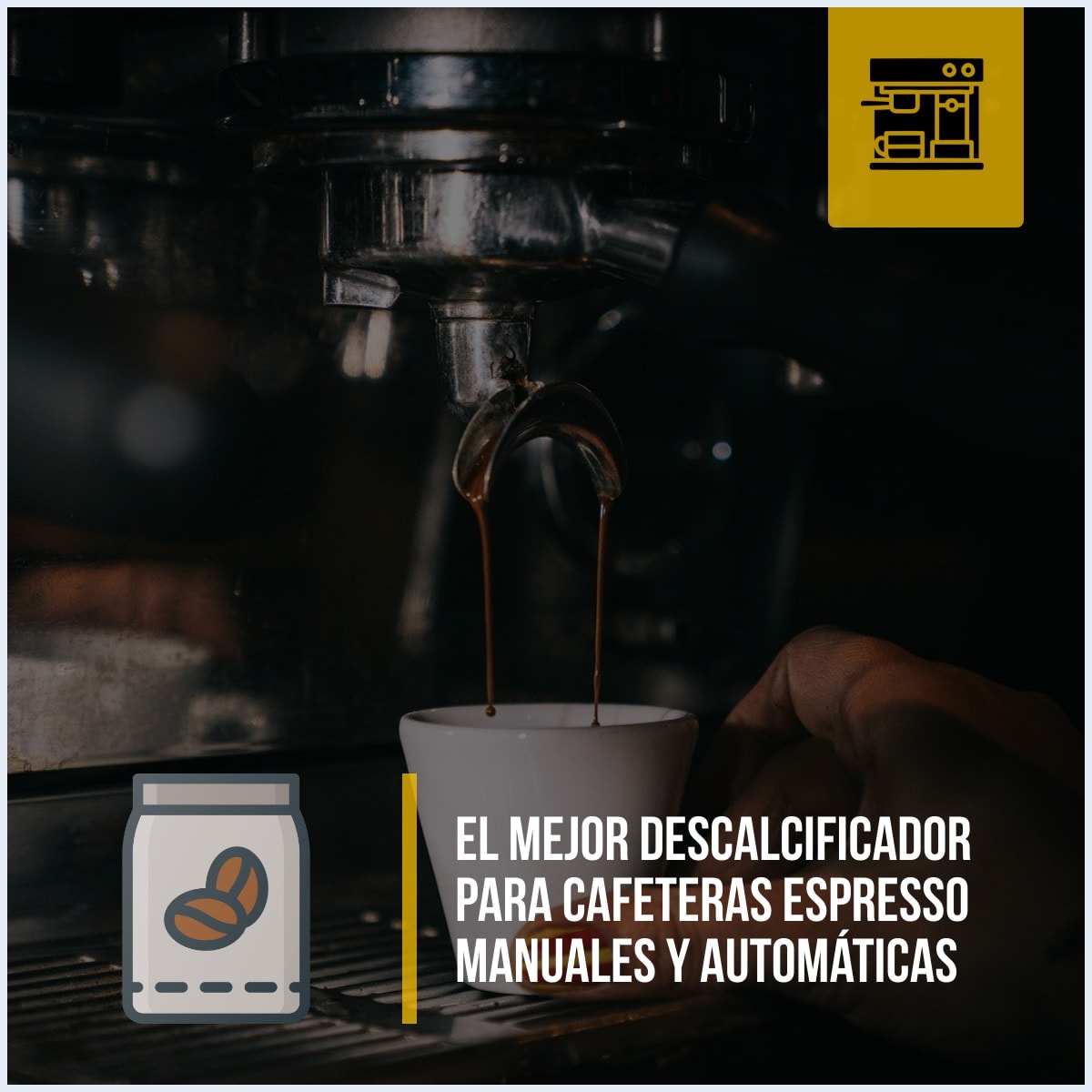 Productos descalcificadores para máquinas de café espresso manuales y automáticas recomendados