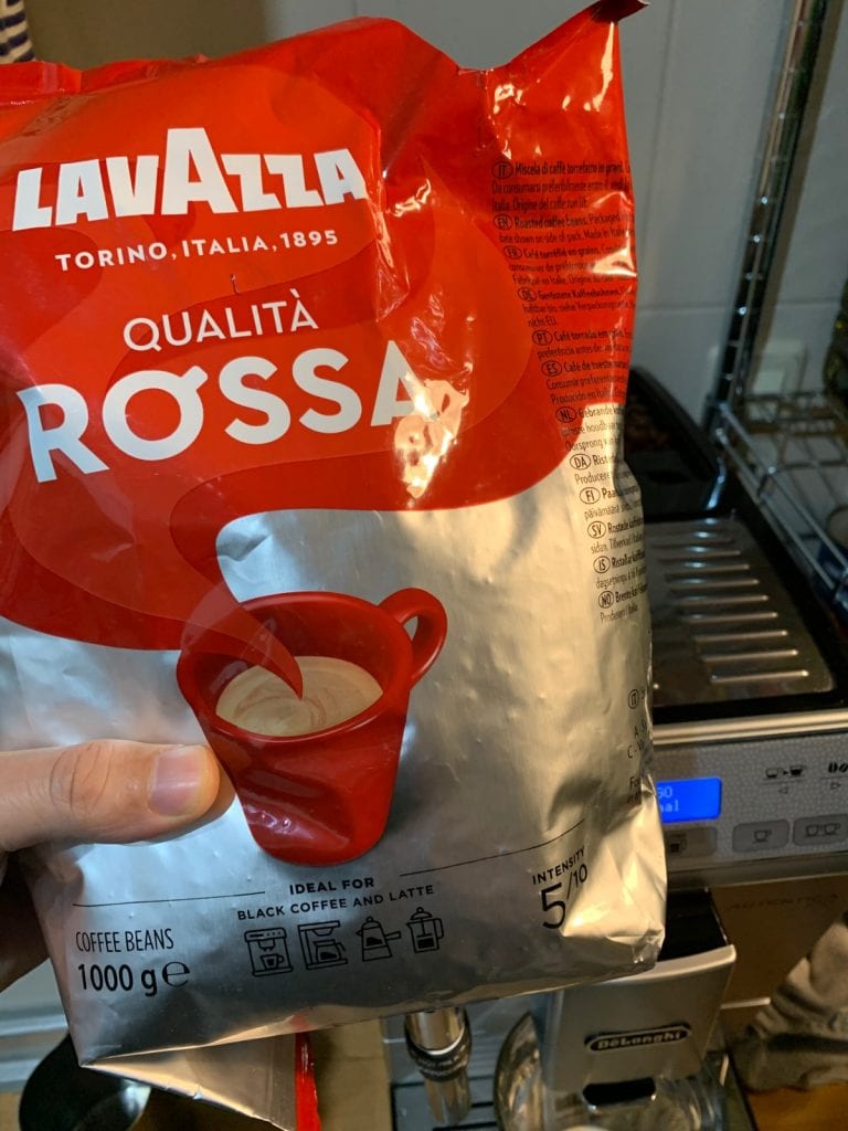Café en grano Lavazza Espresso Qualità Rossa