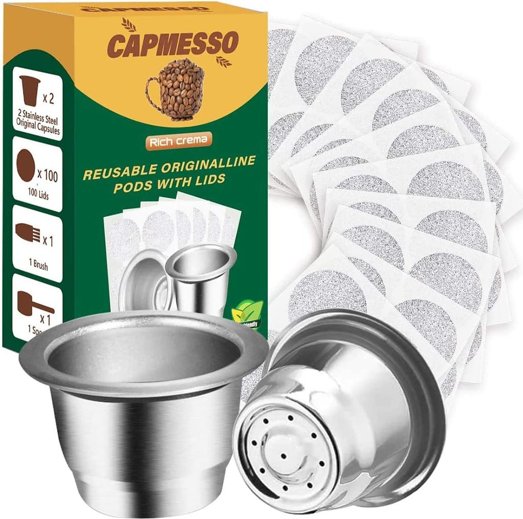 Cápsula de acero reutilizable para Nespresso de CAPMESSO